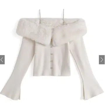 GRL 펄 스트랩 퍼 오프숄더 니트탑 tu1775