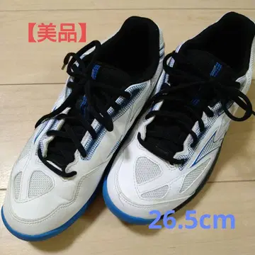 [ 연식 ] 미즈노 테니스화 블루 화이트 26.5cm