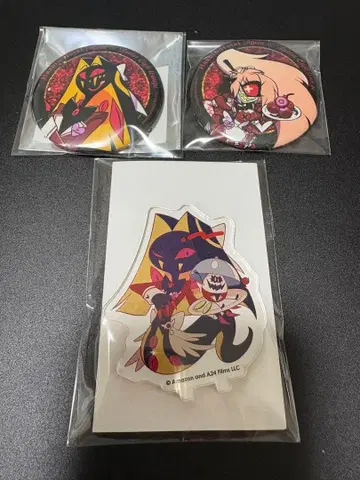 해즈빈 호텔 펜샤스 체리밤 캔뱃지 서펜샤스 아크릴 스탠드