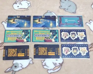 [ VTuber ] 오우라 루카코 생일 굿즈 스티커 세트
