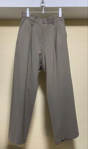 MB 하이엔드 비슈 울 하이웨스트 와이드 슬랙스