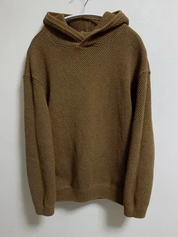 crepuscule 크렙스큐어 니트 후드 부착 후드티