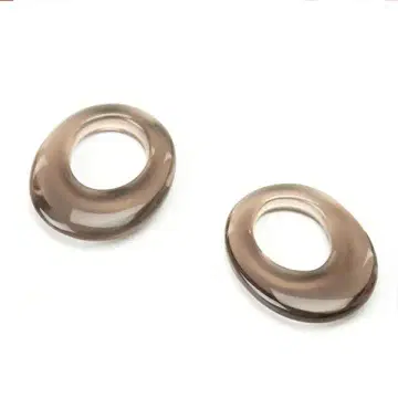 레어템 미사용 새상품 agete 스모키 쿼츠 귀걸이 참