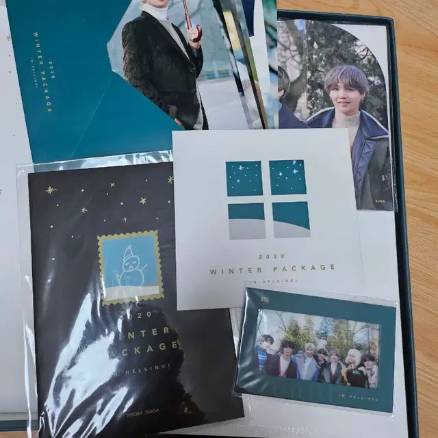bts 방탄 윤기 슈가 포토북 winter package 2020 윈패