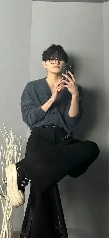 RADIANT Mohair cardigan