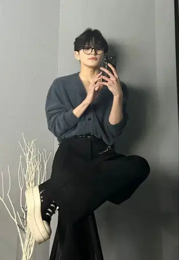 RADIANT Mohair cardigan