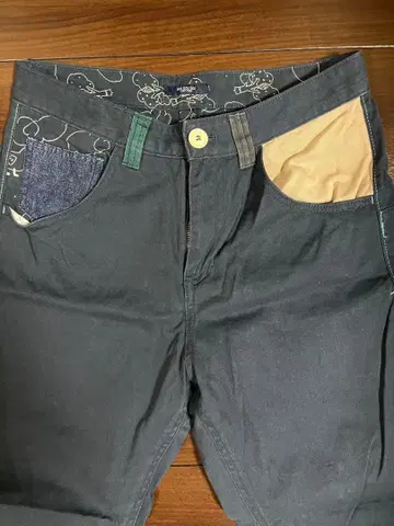 푸두두 테이퍼드 팬츠 네이비 [ 묶음 구매 대상 ]