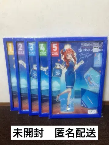 5등분의 신부 캐랏토 복권 특대형 아크릴 스탠드 FIVE AIRLINE