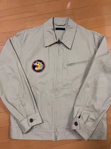 UNIQLO 베이지 자수 집업 자켓 리메이크