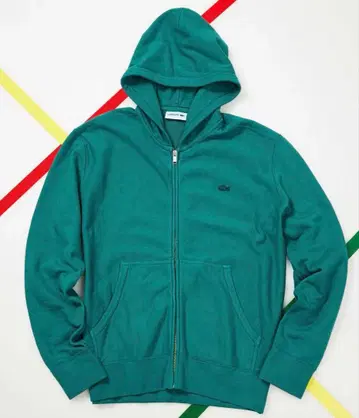 택 포함 새상품 라코스테 나노 유니버스 별주품 쭈리 맨투맨 집업