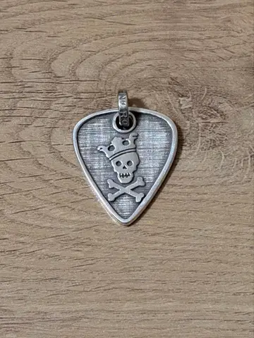 ROYAL ORDER 기타 피크 위드 보더 목걸이 탑 펜던트