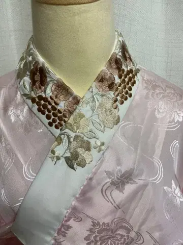 패턴 반카라 부착 주리반 후리소데용