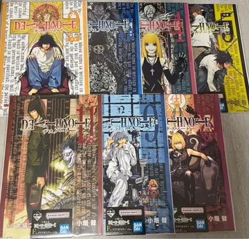 데스노트 제일복권 F상 클리어 포스터 7종 H상 2권 3권 4권 5권