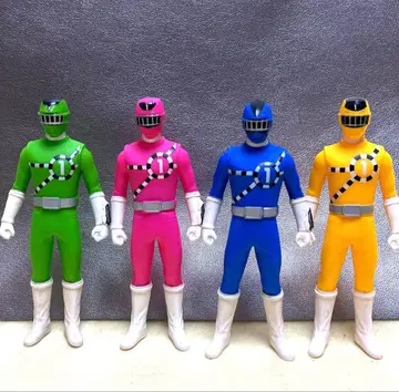 토큐저 소프트 비닐 전원 1호 4체 세트