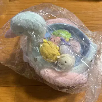 스미코구라시 영화 푸른 달밤의 마법의 백조 보트 봉제 인형