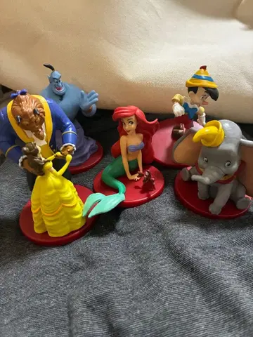 디즈니 캐릭터 피규어 5종 스피커 데아고스티니 재팬