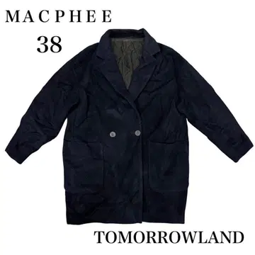 맥피 체스터 코트 아우터 네이비 네이비 컬러 여성용 38 M