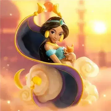 재스민 52토이즈 고니토이즈 디즈니 프린세스 아트 갤러리