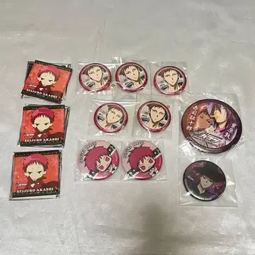 아카시 세이쥬로 캔뱃지 묶음 판매