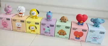 BT21 모니터 피규어 7체 BTS