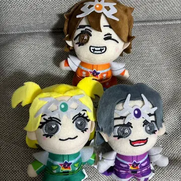 몰리 한정판 하라주쿠 페스티벌 보이스 마스코트 리얼 피스 3체 세트