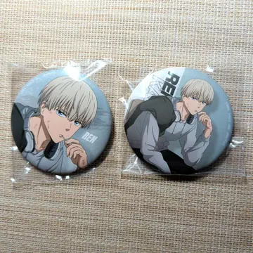 WIND BREAKER 카지 렌 캔뱃지 2개 세트