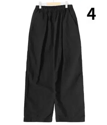 TEATORA Wallet Pants RESORT P 블랙 4