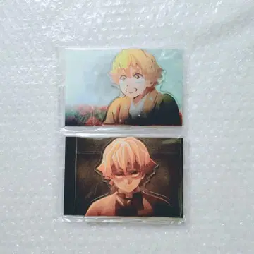 귀멸의 칼날 장면 그대로 아크릴 스탠드 아가츠마 젠이츠