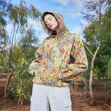 poppy 플라워 고블랑 후드티