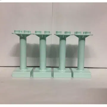 레고 듀플로 특수 부품 블록 지지대 기둥 세트 봉 4개