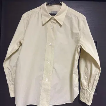 MARGARET HOWELL 긴팔 셔츠 III 연한 옐로우 컬러