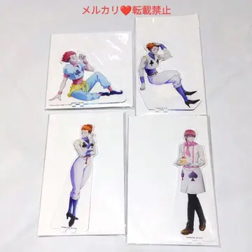 HUNTER x HUNTER 히소카 카페 히소카 아크릴 스탠드 4개 세트