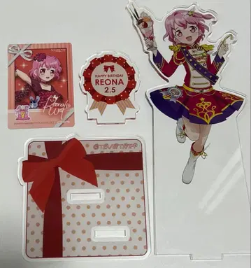 프리파라 레오나 빅 아크릴 스탠드 벌스데이