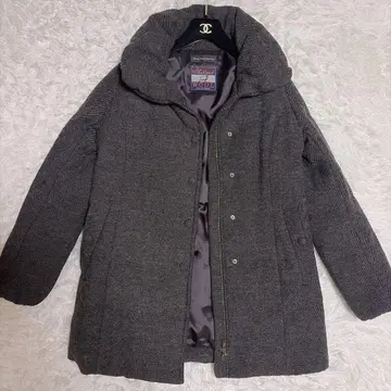 [울 100%] 그린 라벨 릴랙싱 다운 자켓 그레이 40