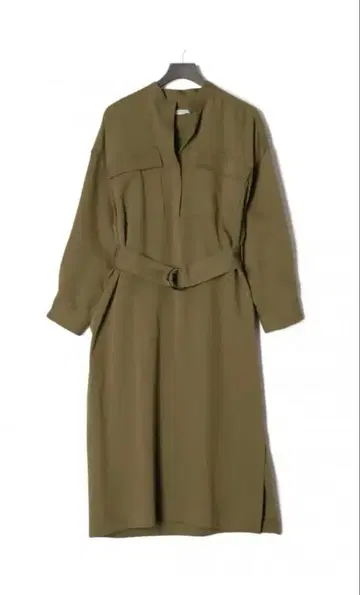 에리오폴 트윌 워크 셔츠 드레스