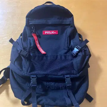 MILKFED. 대용량 블랙 백팩