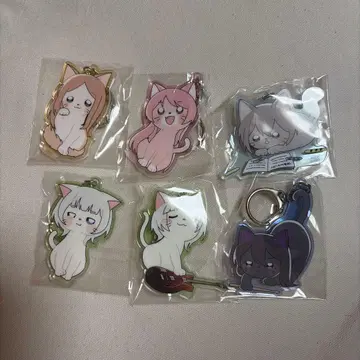 MyGO!!!!! 영화 아크릴 키링 재미있는 고양이