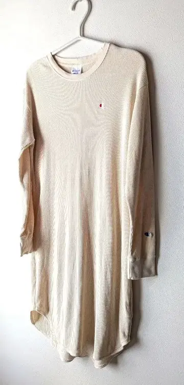 챔피온 여성용 원피스 와플 긴팔 Champion 원피스