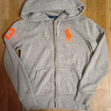 랄프 로렌 빅 포니 후드티 그레이 S