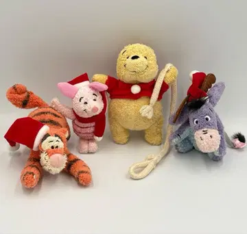 디즈니 곰돌이 푸 크리스마스 오너먼트 봉제 인형