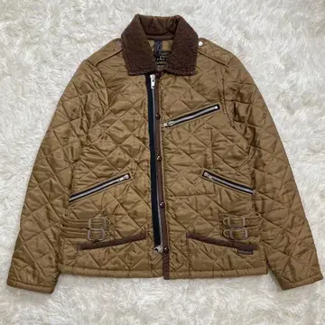 레어 라벤햄 MUSTANG RANCH 퀼팅 자켓 베이지