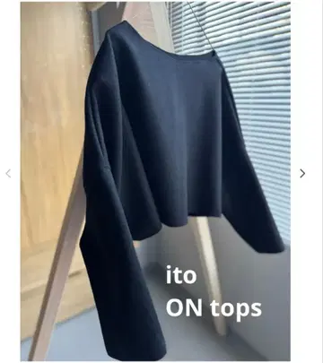 ito ON tops [ black ] normal