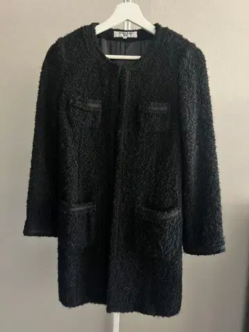 NATURAL BEAUTY BASIC 노카라 코트 M 사이즈 블랙