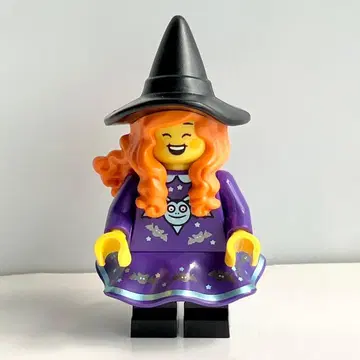 [ LEGO ] 할로윈 마녀 미니 피규어 모자 레고