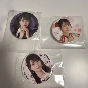 이콜럽 사사키 마이카 캔뱃지 세트