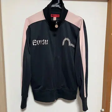 EVISU 에비수 갈매기 자수 트랙 자켓 38 저리