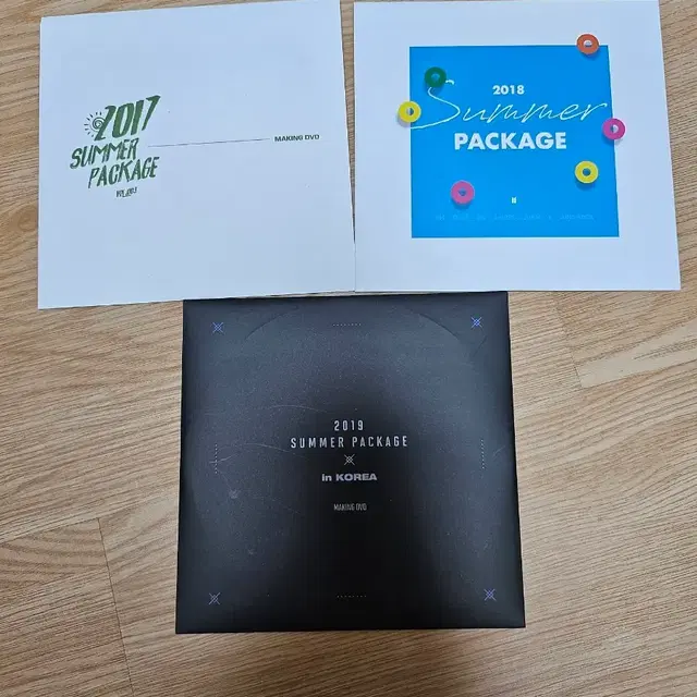 방탄소년단 썸머패키지 DVD 2017 2018 2019 bts