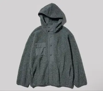 GU 보아 플리스 스냅 후드티 ENGINEERED GARMENTS L