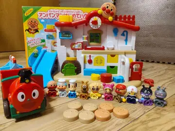 호빵맨 첫 하우스 인형 포함 SL맨과 8명의 친구들 세트