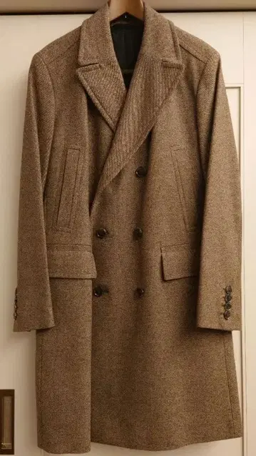 HUGO BOSS 더블 체스터 코트 M-L